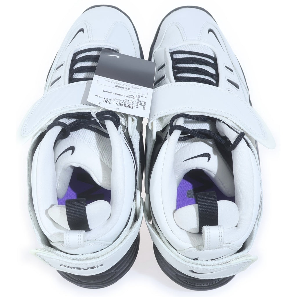 NIKE(ナイキ) ×AMBUSH AIR ADJUST FORCE DM8465-100 アンブッシュ エアアジャストフォース ローカットスニーカー ブラック/ホワイト US9.5/27.5cm