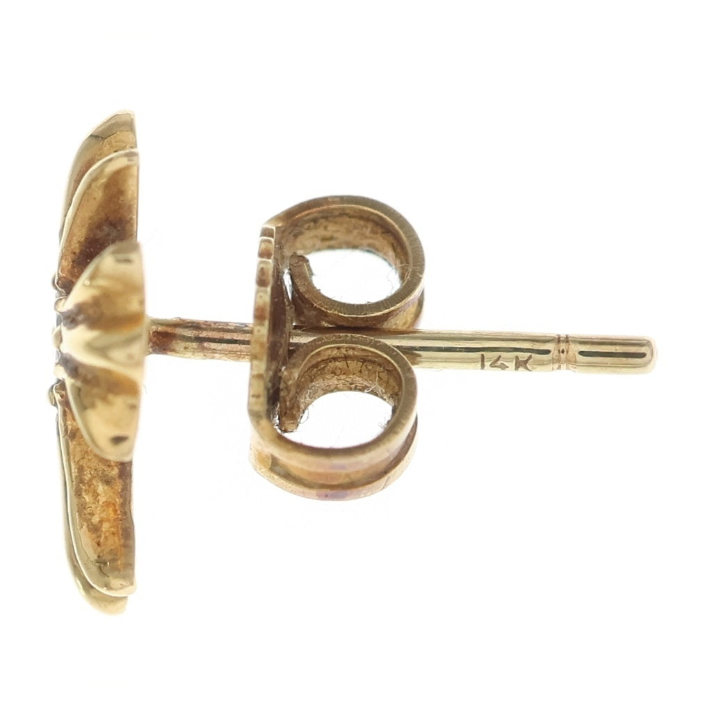 CHROME HEARTS(クロムハーツ) 22K No2 CH PLS 1DIA CHプラス スタッドピアス 1ダイヤ ゴールド BCA021