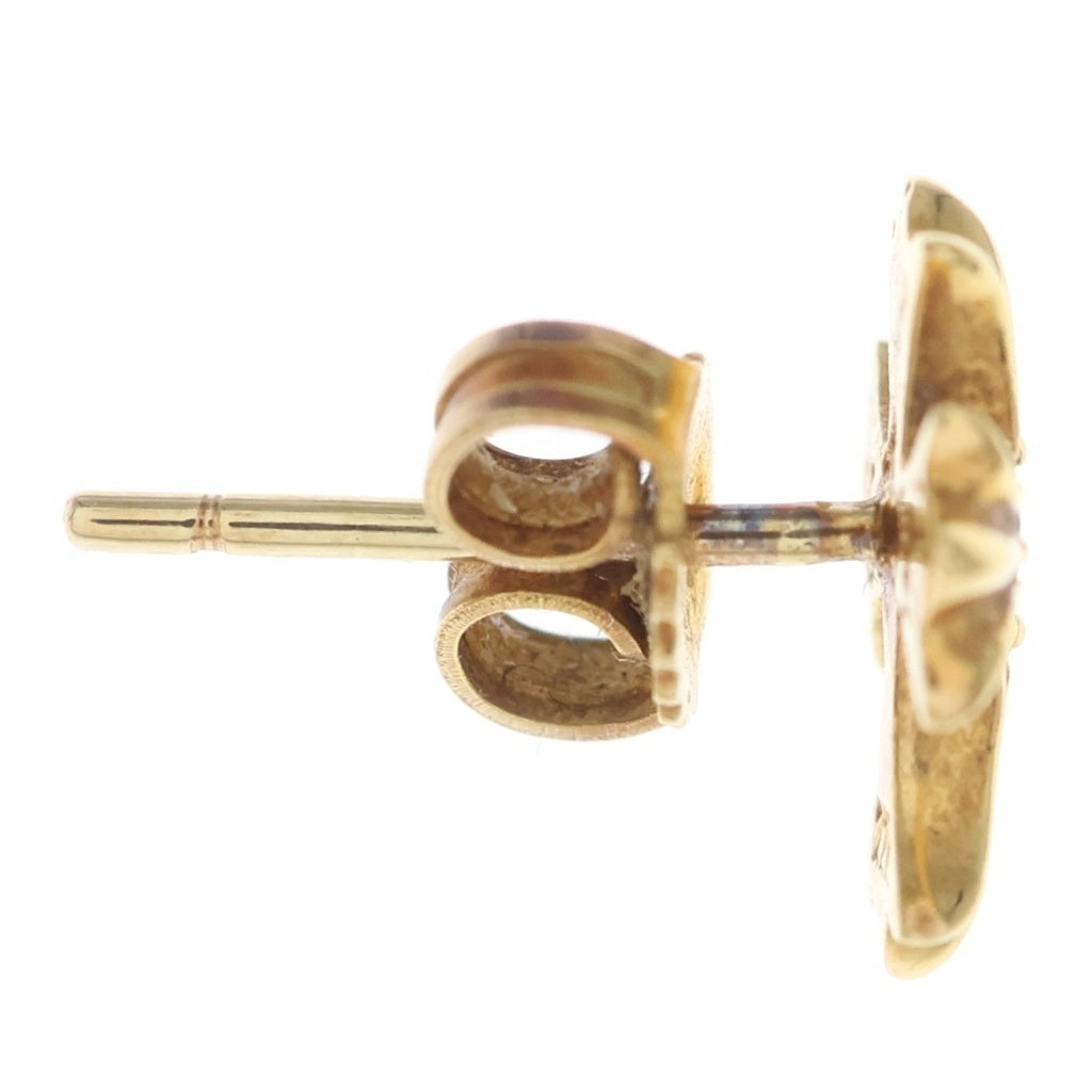 CHROME HEARTS(クロムハーツ) 22K No2 CH PLS 1DIA CHプラス スタッドピアス 1ダイヤ ゴールド BCA021