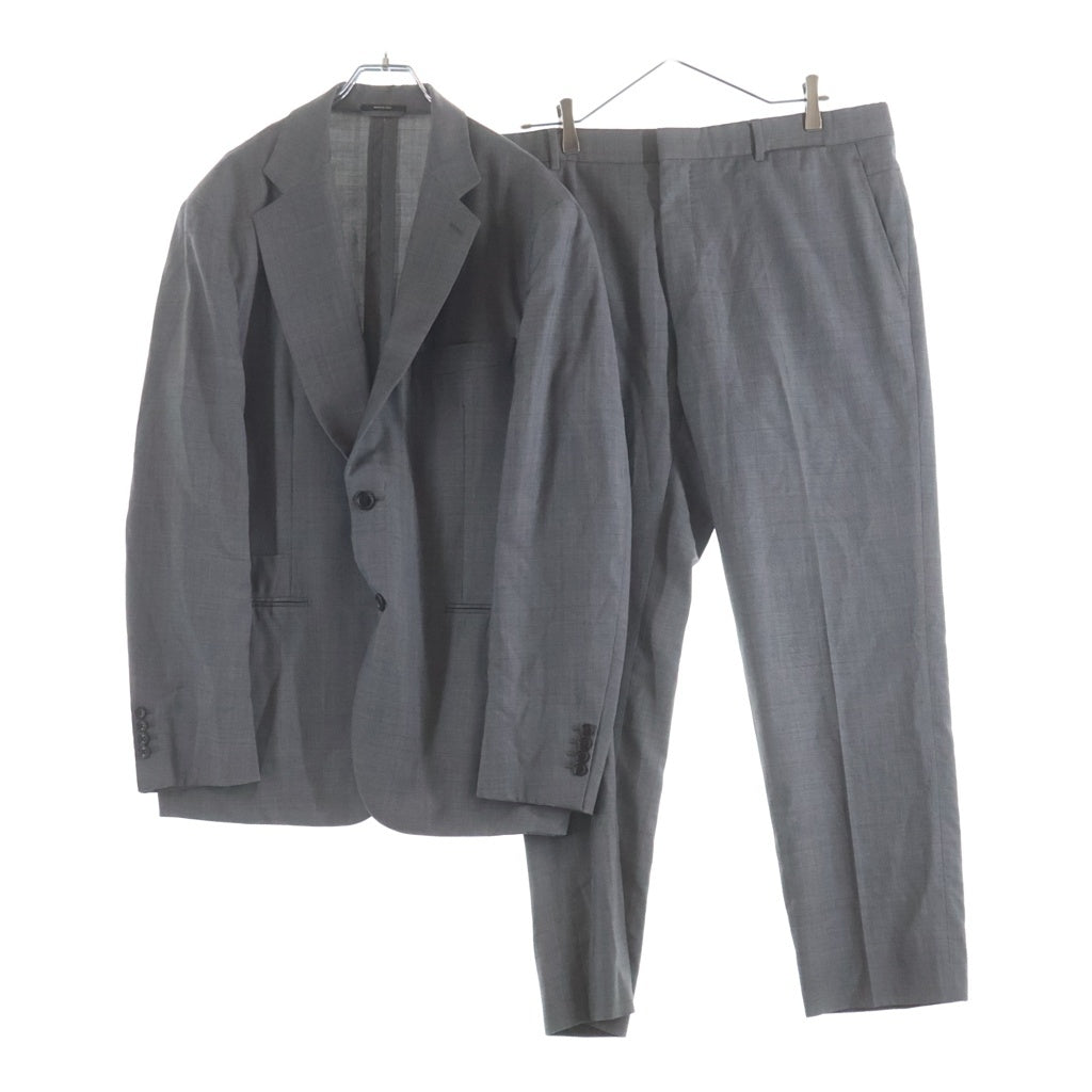 HERMES エルメス セットアップ スーツ グレージュ 50・48 L〜XL HERMES(エルメス) セットアップスーツ ウール テーラードジャケット