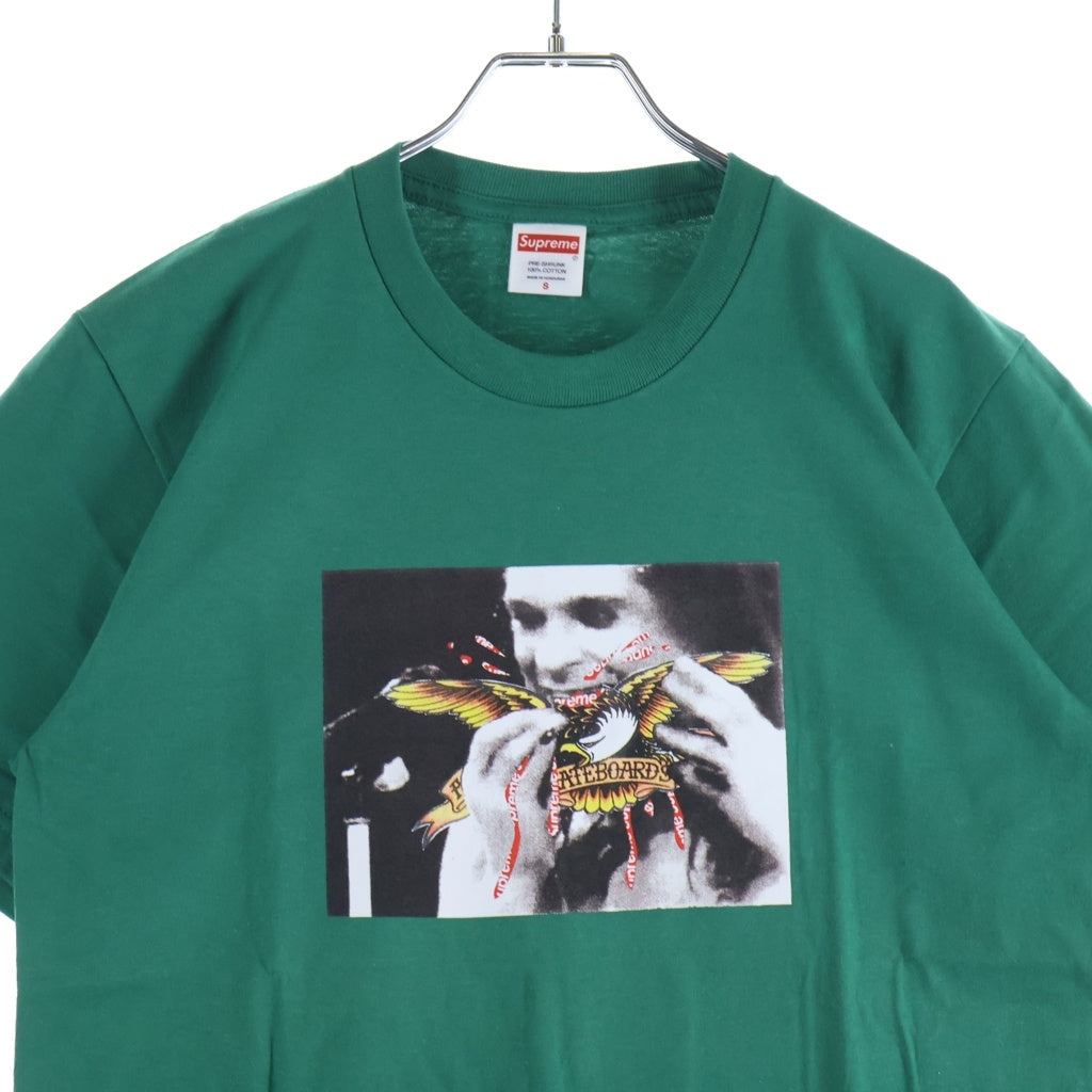 SUPREME(シュプリーム) 25AW ×ANTIHERO Ozzy Tee アンタイヒーロー オジー クルーネック カットソー 半袖Tシャツ グリーン