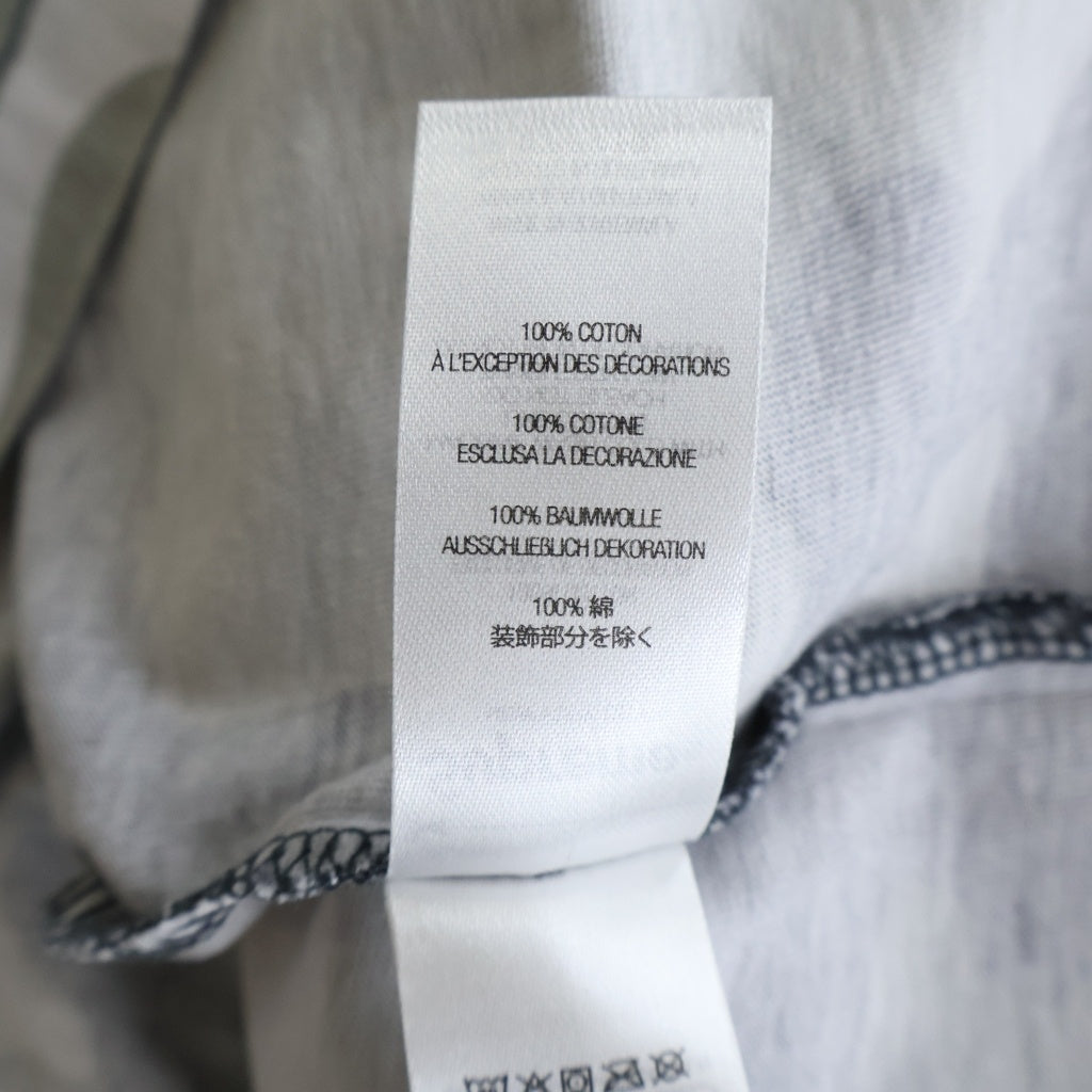 SUPREME(シュプリーム) 25AW Washed S/S Top カモ総柄 ウォッシュド 半袖Tシャツ カットソー グレー
