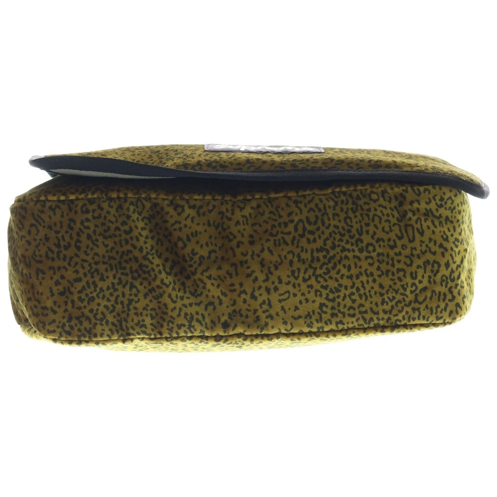 SUPREME(シュプリーム) 25AW Velvet Small Messenger Bag レオパード ベルベット スモール メッセンジャーバッグ ブラウン レディース