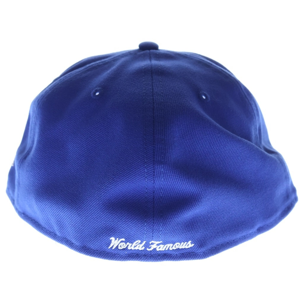 SUPREME(シュプリーム) 25SS ×New Era Bones Box Logo ボーン ボックスロゴ スケルトンデザイン ベースボールキャップ 帽子 ブルー