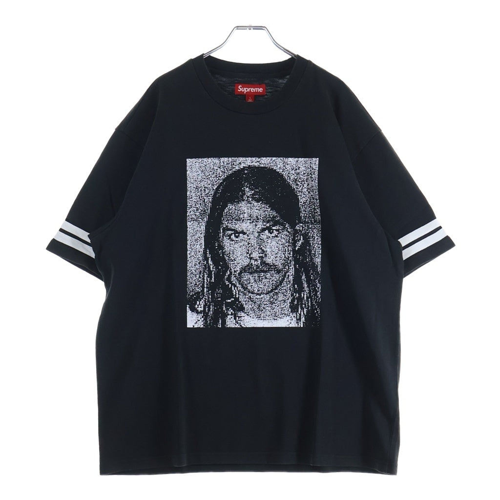 SUPREME(シュプリーム) 25AW Dash Snow S/S Top ダッシュスノー クルーネック半袖Tシャツ カットソー ブラック