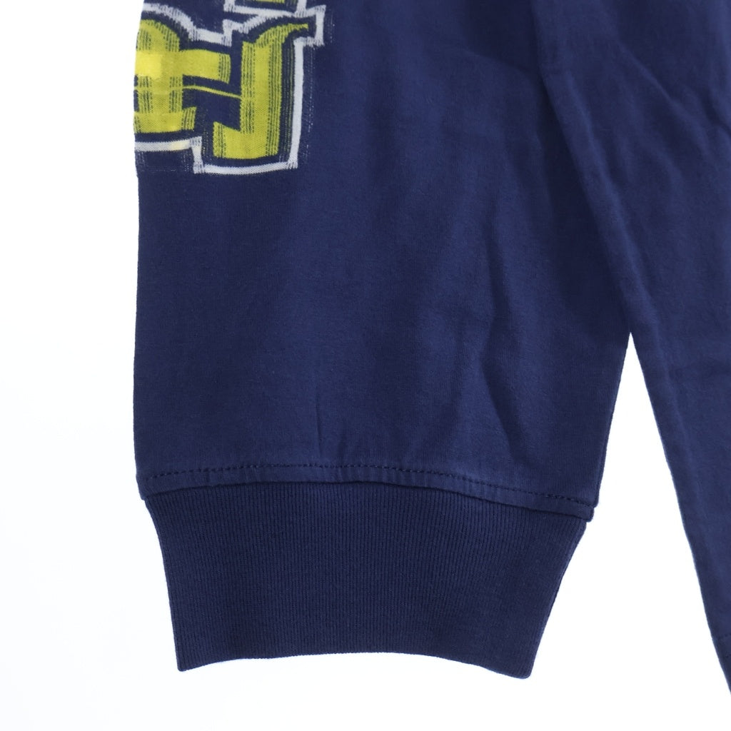 SUPREME(シュプリーム) 25AW Intarsia Sleeve L/S Top インターシャスリーブ 長袖Tシャツカットソー ネイビー