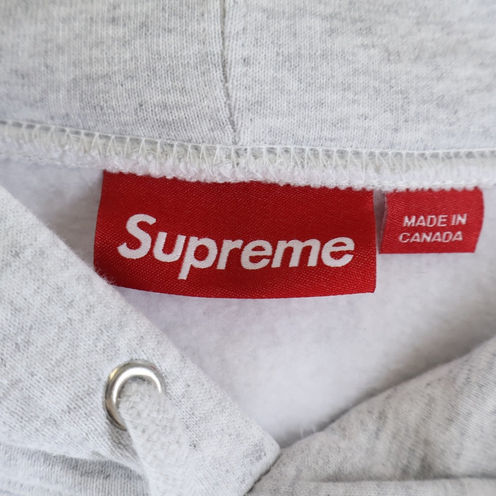 SUPREME(シュプリーム) 25AW Small Box Logo Hooded Sweatshirt スモールボックスロゴ フーデッドスウェットシャツ プルオーバーパーカー グレー