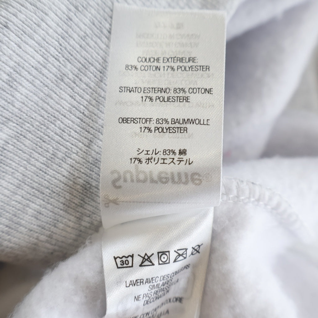 SUPREME(シュプリーム) 25AW Small Box Logo Hooded Sweatshirt スモールボックスロゴ フーデッドスウェットシャツ プルオーバーパーカー グレー
