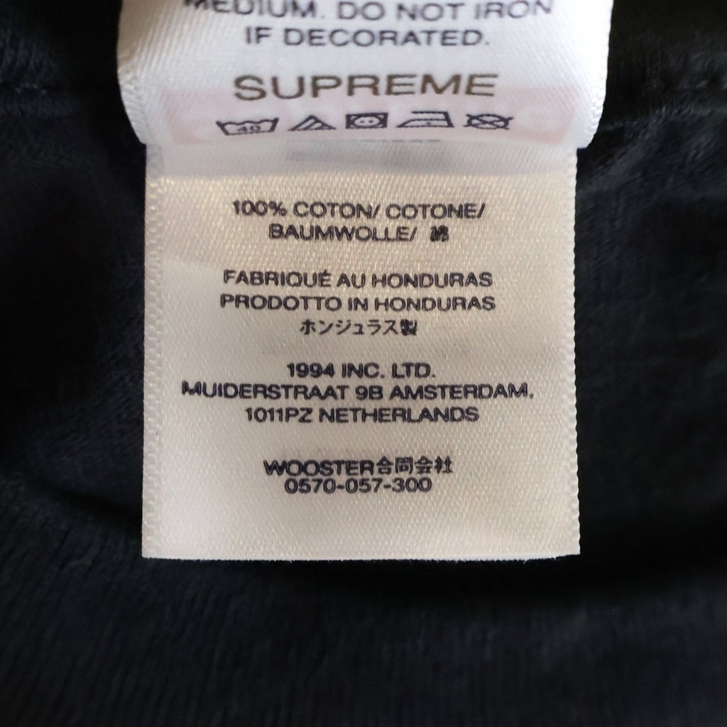 SUPREME(シュプリーム) 25AW ×ANTIHERO Ozzy Tee アンタイヒーロー オジー クルーネック カットソー 半袖Tシャツ ブラック