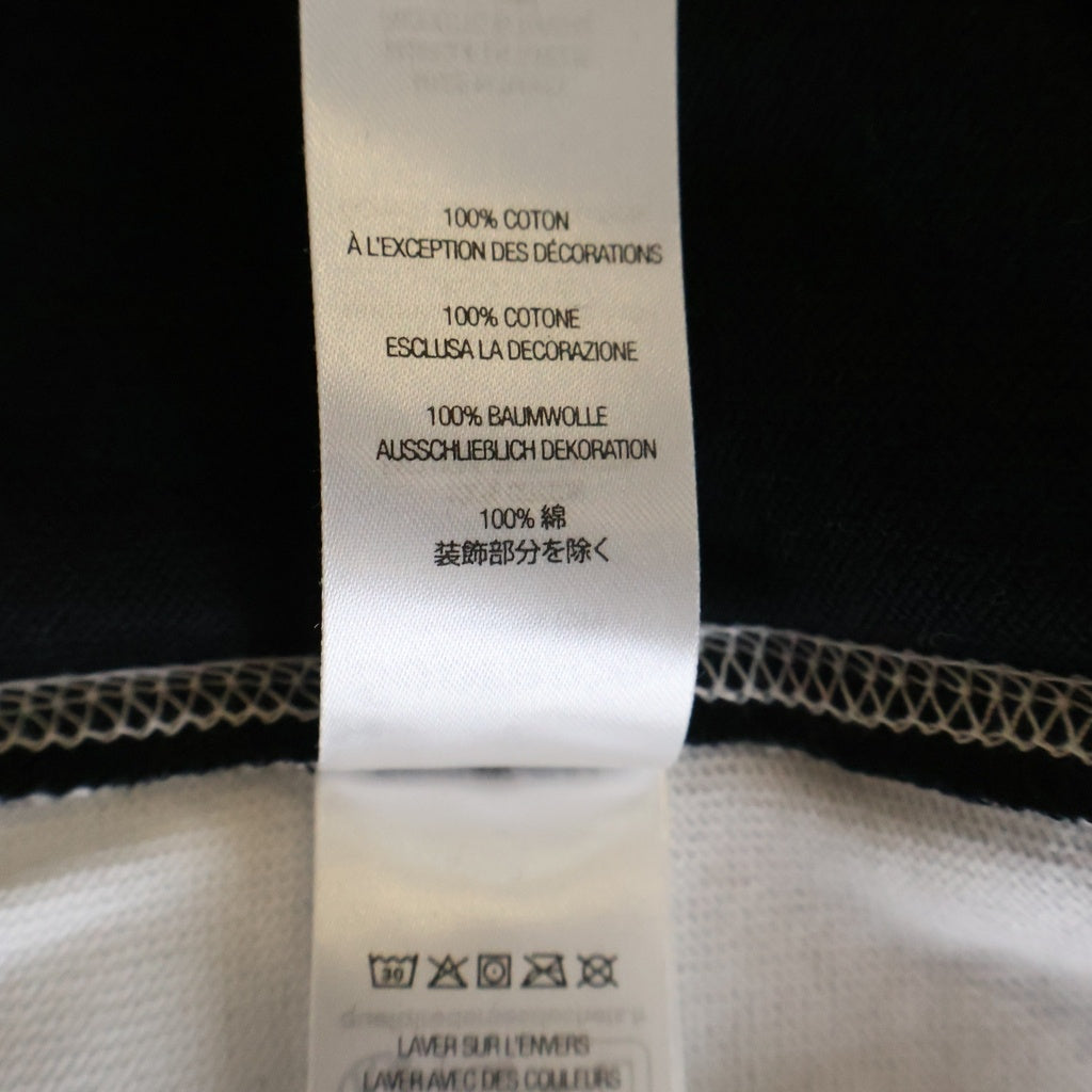SUPREME(シュプリーム) 25SS Split S/S Football Top クルーネック スプリット 長袖 フットボール トップ Tシャツ ブラック/イエロー