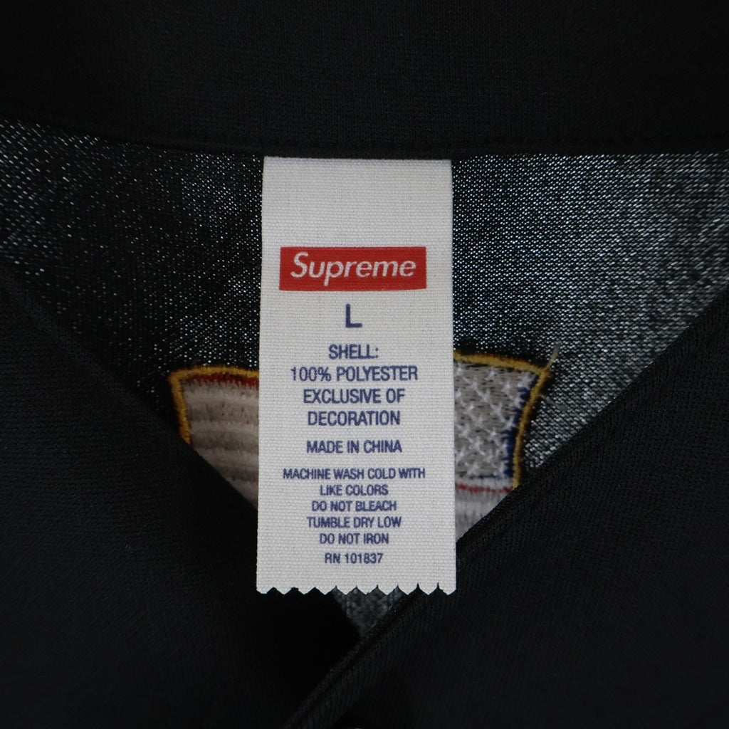 SUPREME(シュプリーム) 25AW Swords Baseball jersey ソードベースボール半袖シャツ ブラック