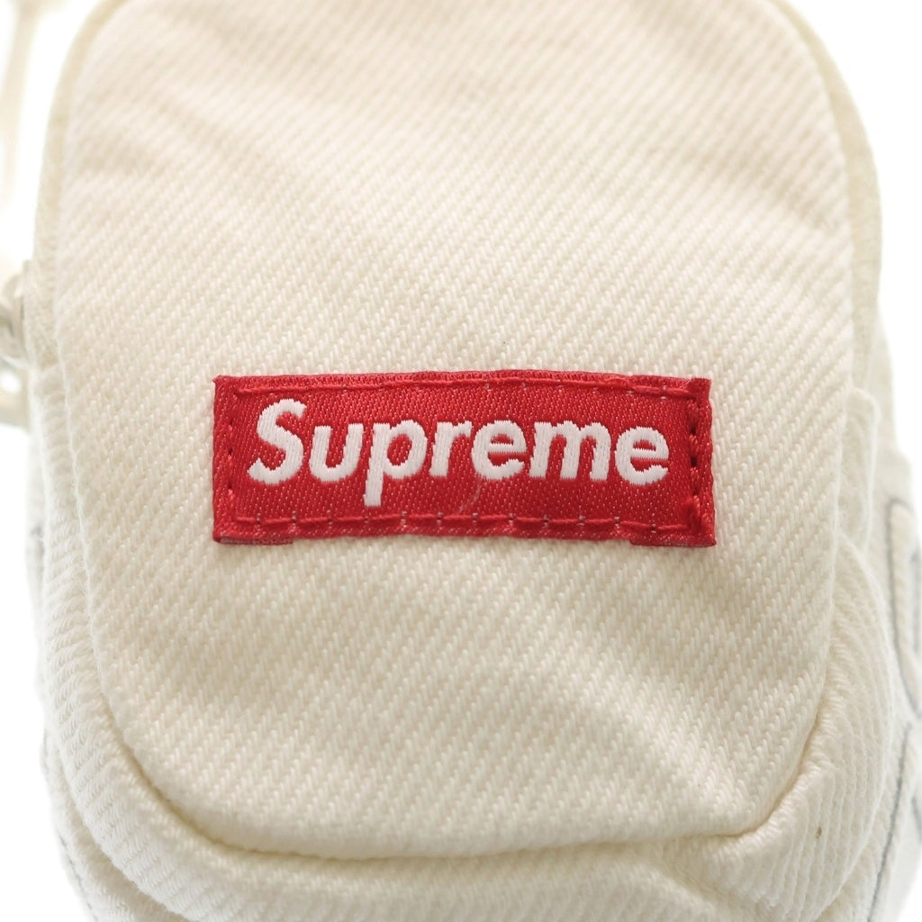 SUPREME(シュプリーム) 25AW Mini Utility Bag ボックス ロゴ ミニ ユーティリティ ショルダー バッグ ホワイト レディース