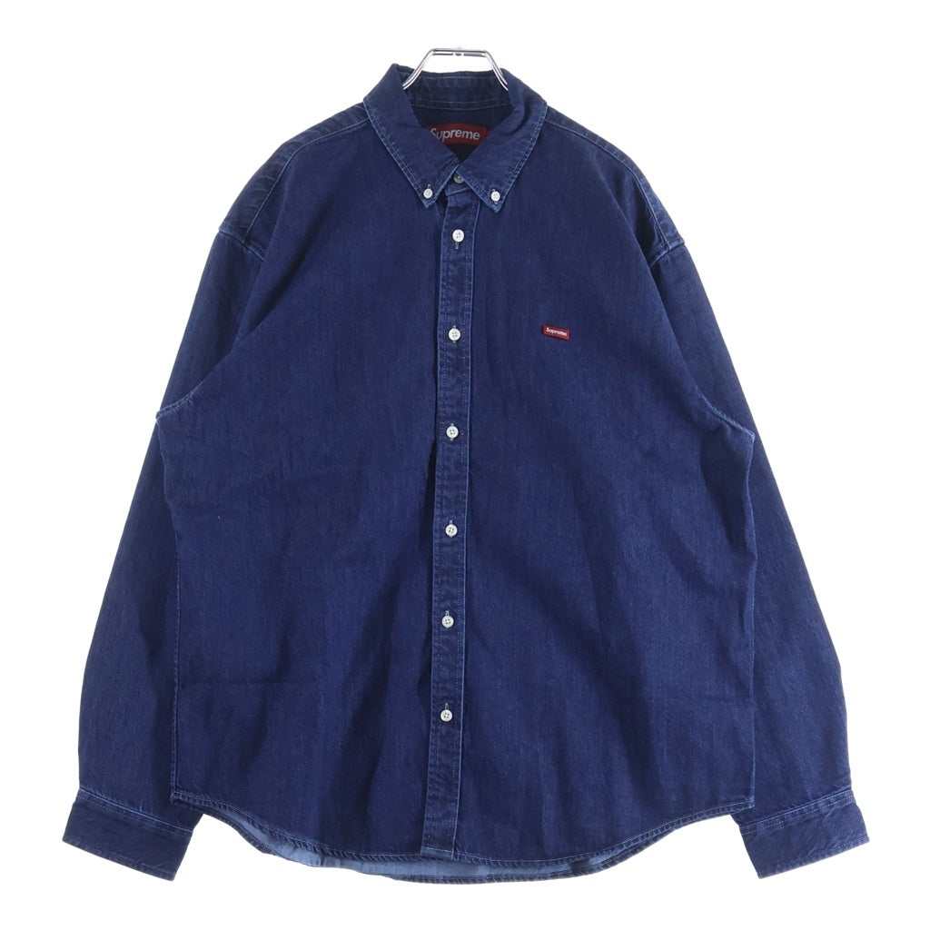 SUPREME(シュプリーム) 25AW Small Box Denim Shirt スモール ボックスロゴ デニム 長袖シャツ インディゴ