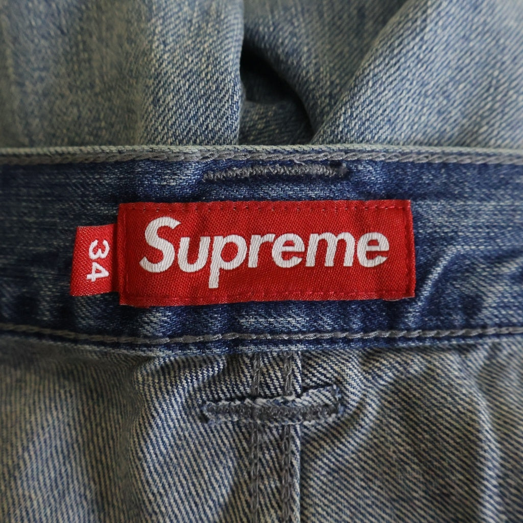 SUPREME(シュプリーム) 25AW Zip-Off Utility Pant Denim ジップ オフ ユーティリティ デニムパンツ インディゴ