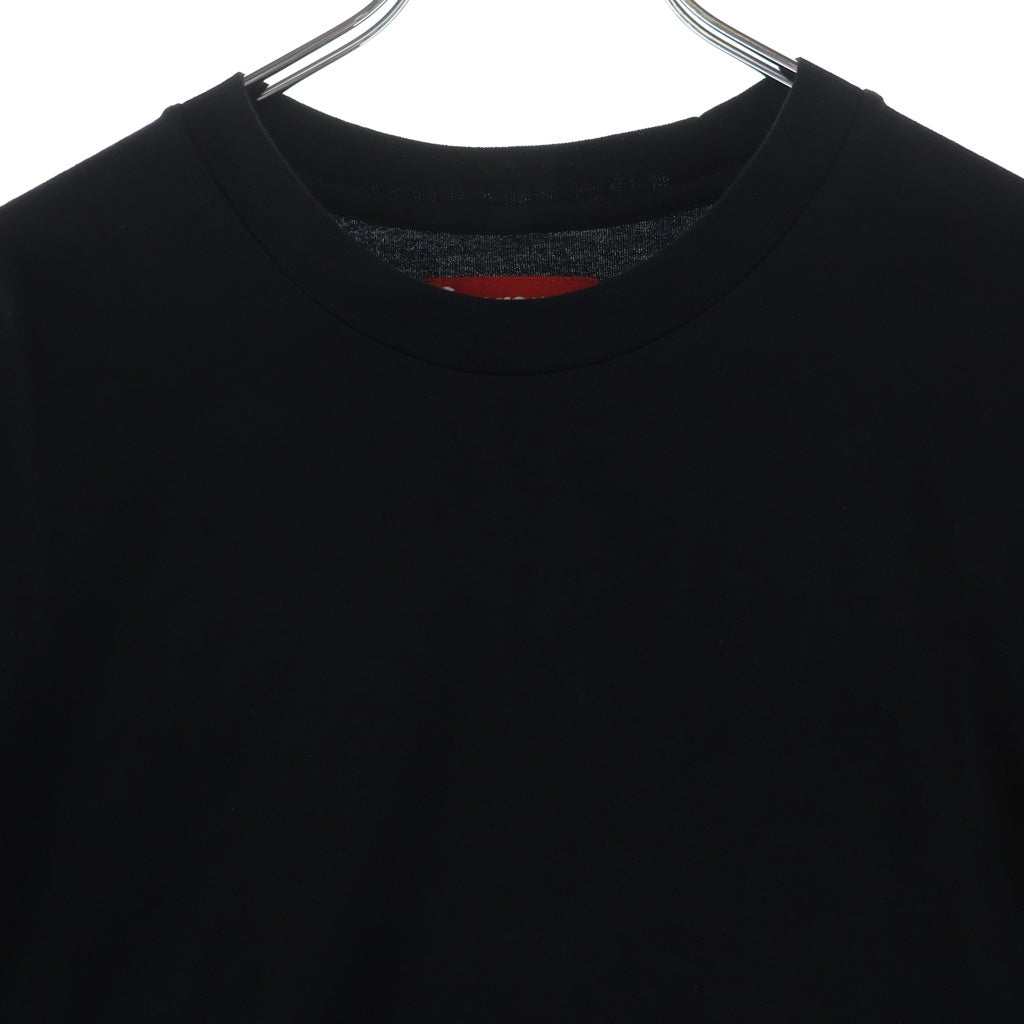 SUPREME(シュプリーム) 25AW Intarsia Sleeve L/S Top インターシャスリーブ 長袖Tシャツカットソー ブラック