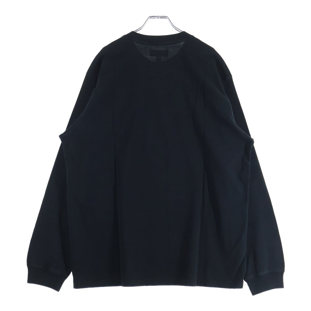 SUPREME(シュプリーム) 25AW Small Box L/S Tee スモールボックスロゴプリントクルーネック長袖Tシャツカットソー ブラック