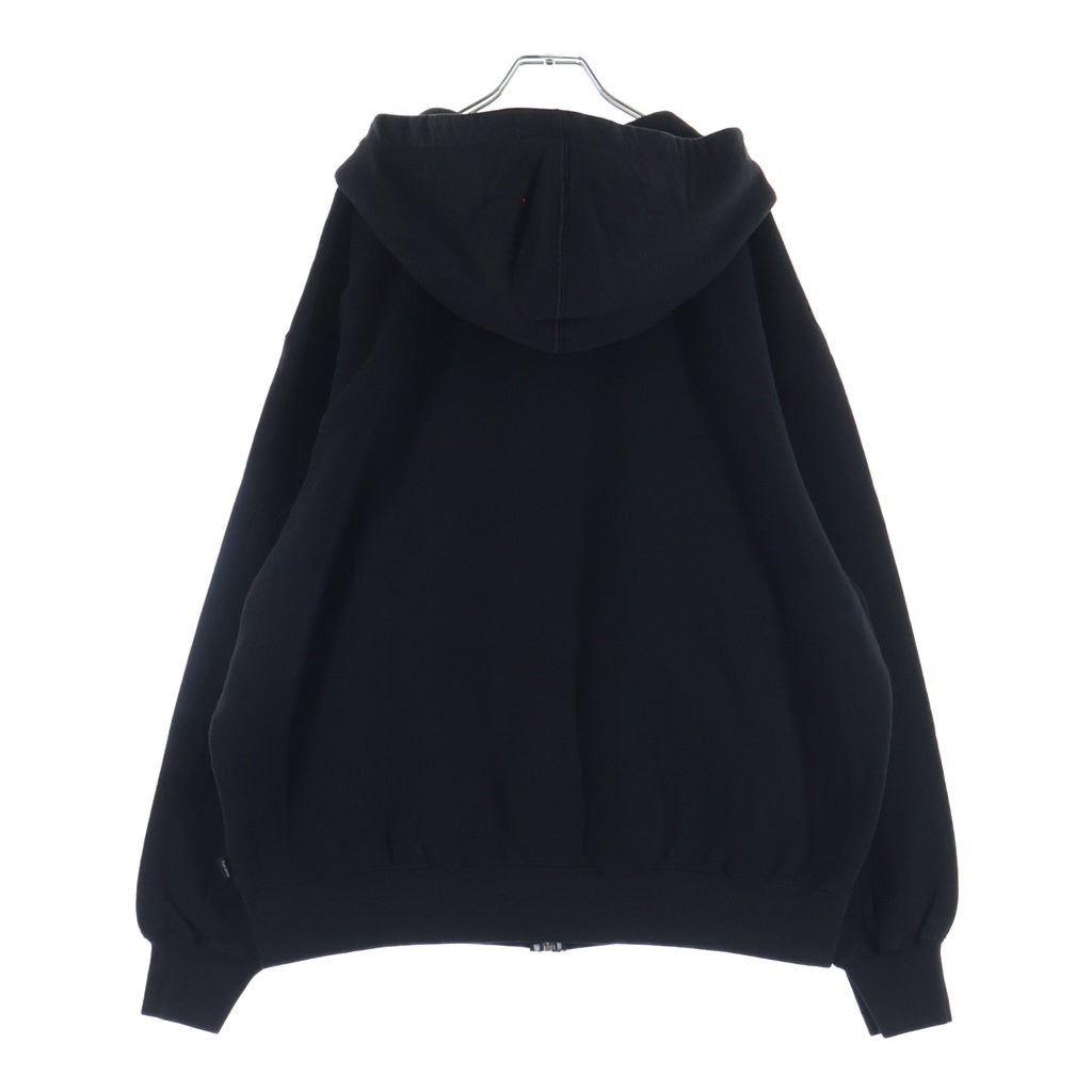 SUPREME(シュプリーム) 25AW Small Box Zip Up Hooded Sweatshirt スモールボックスロゴ ジップアップパーカー ブラック