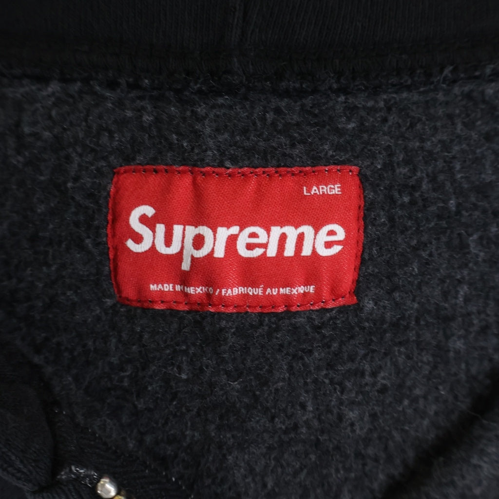 SUPREME(シュプリーム) 25AW Small Box Zip Up Hooded Sweatshirt スモールボックスロゴ ジップアップパーカー ブラック