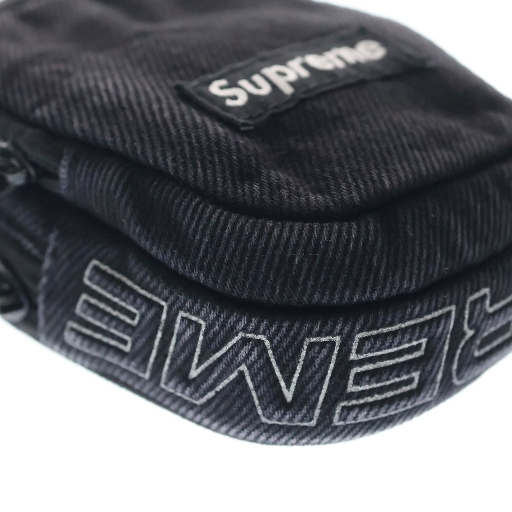 SUPREME(シュプリーム) 25AW Mini Utility Bag ボックス ロゴ ミニ ユーティリティ ショルダー バッグ ブラック レディース