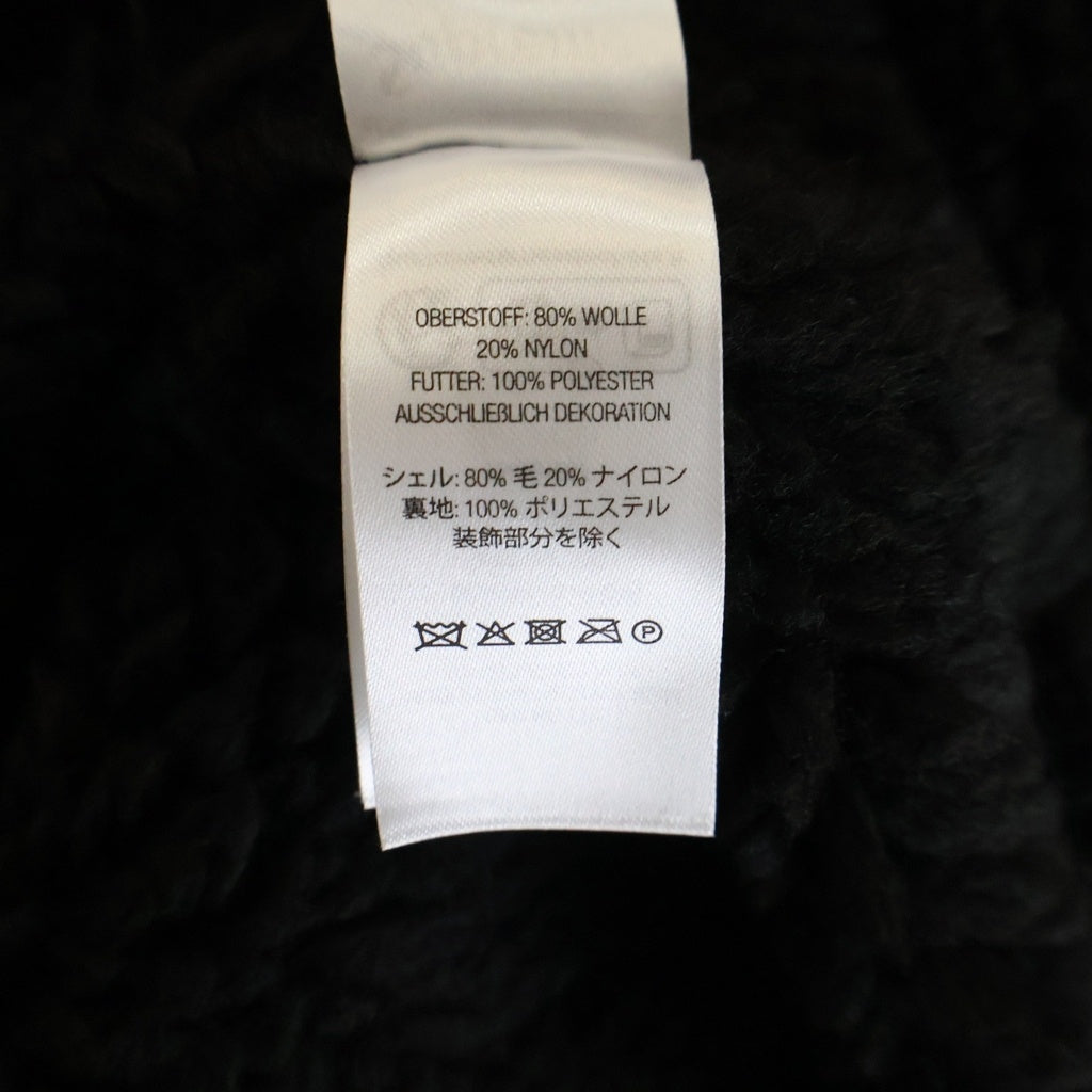 SUPREME(シュプリーム) 25AW Faux Shearling Lined Zip Up Hooded Sweater フェイクシアリングラインド ジップアップフーディーセーター ブラック