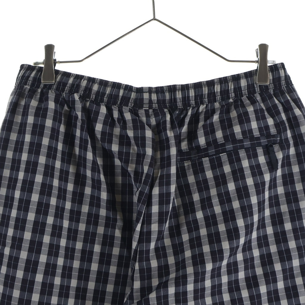 SUPREME(シュプリーム) 25AW Plaid Warm Up Pant プレイド ウォームアップ ロングパンツ ブラック