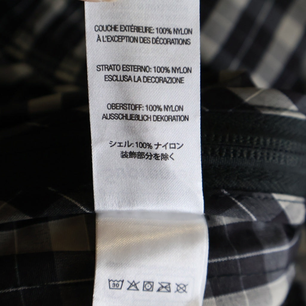 SUPREME(シュプリーム) 25AW Plaid Warm Up Pant プレイド ウォームアップ ロングパンツ ブラック
