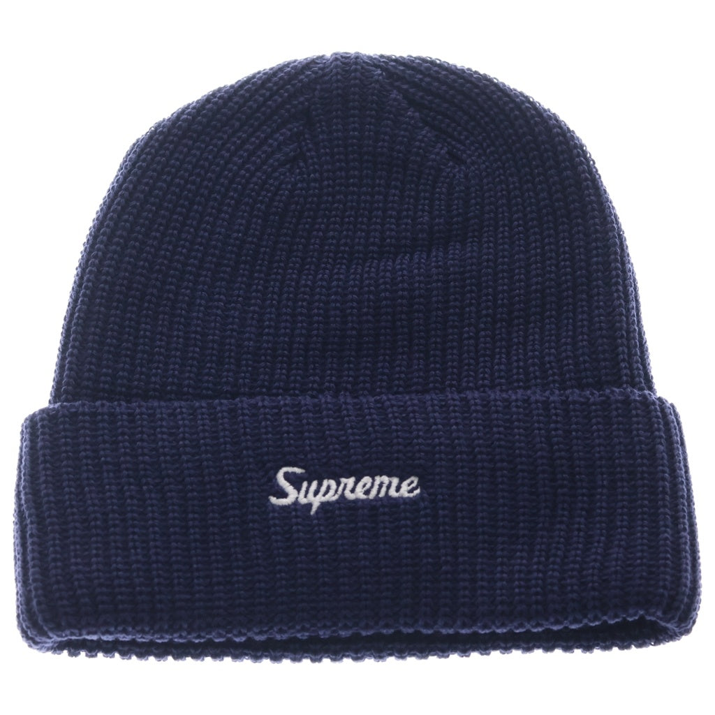SUPREME(シュプリーム) 25AW Loose Gauge Beanie ルーズゲージ ビーニー ニット帽 帽子 ニットキャップ ネイビー