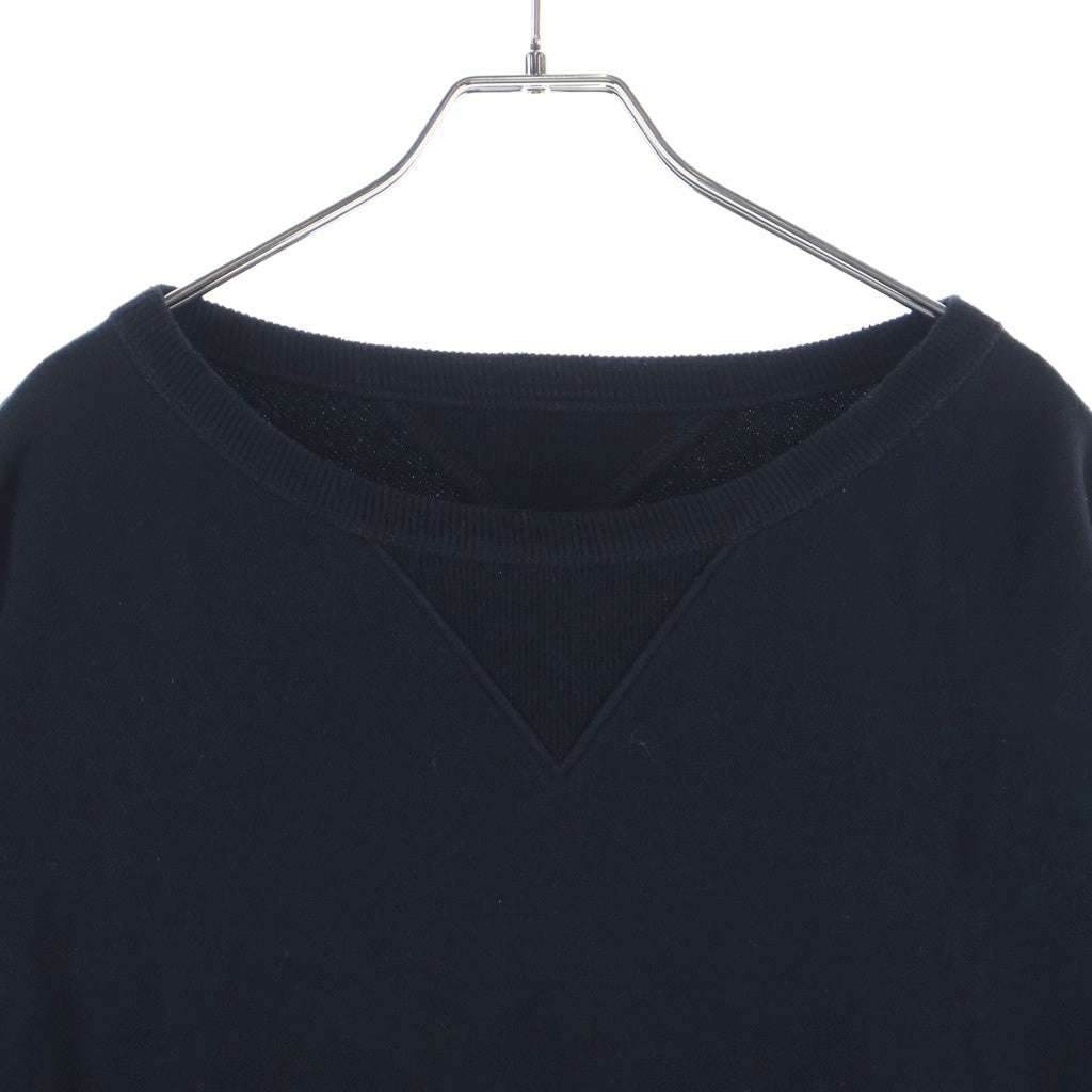 Maison Margiela(メゾンマルジェラ) 25AW SWEATSHIRT クルーネック 長袖 スウェットシャツ トレーナー ブラック S50GU0243