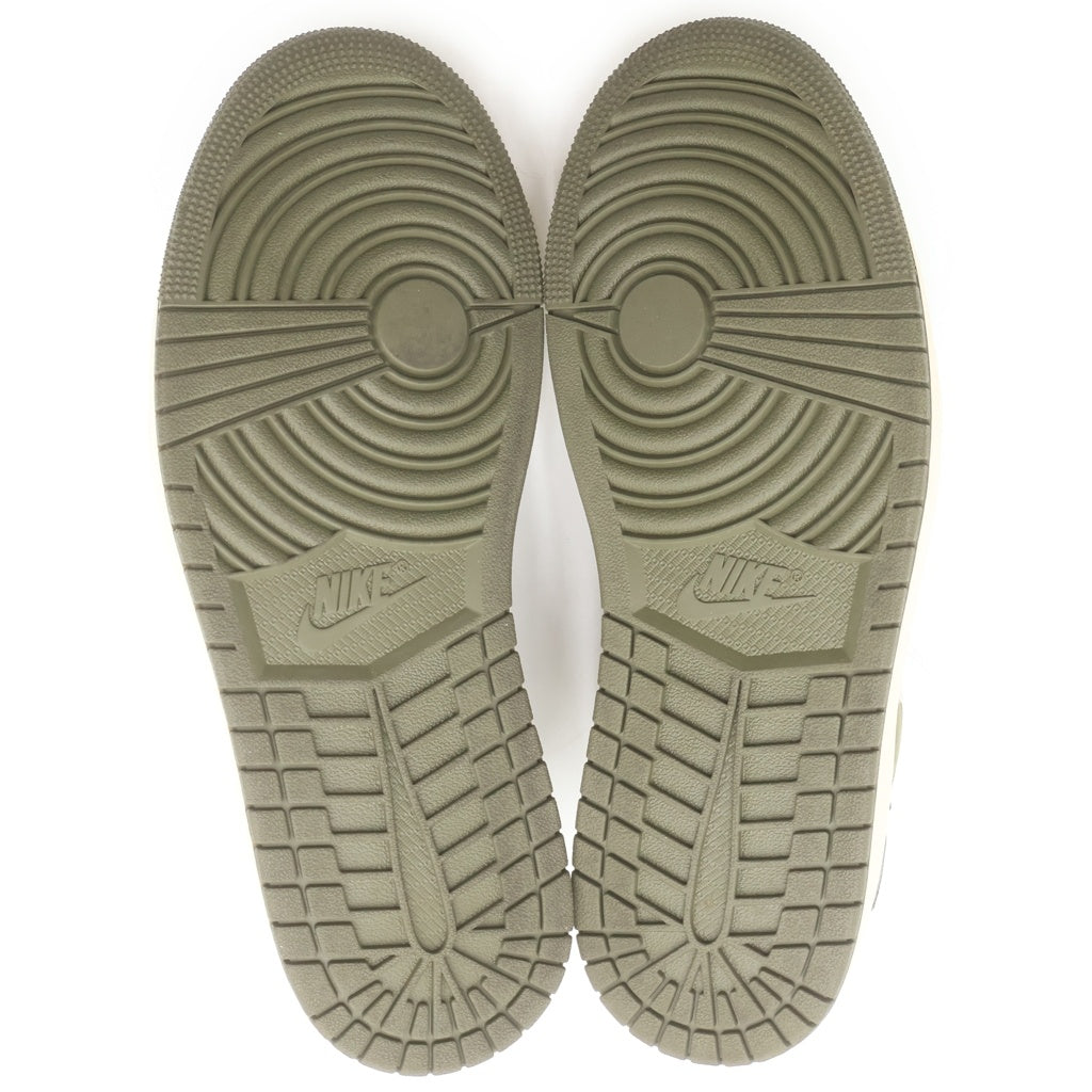NIKE(ナイキ) ×TRAVIS SCOTT AIR JORDAN 1 LOW OG SP REVERSE OLIVE DM7866-200 トラヴィススコット エアジョーダン 1リバースオリーブ ローカットスニーカー US9/27.5cm