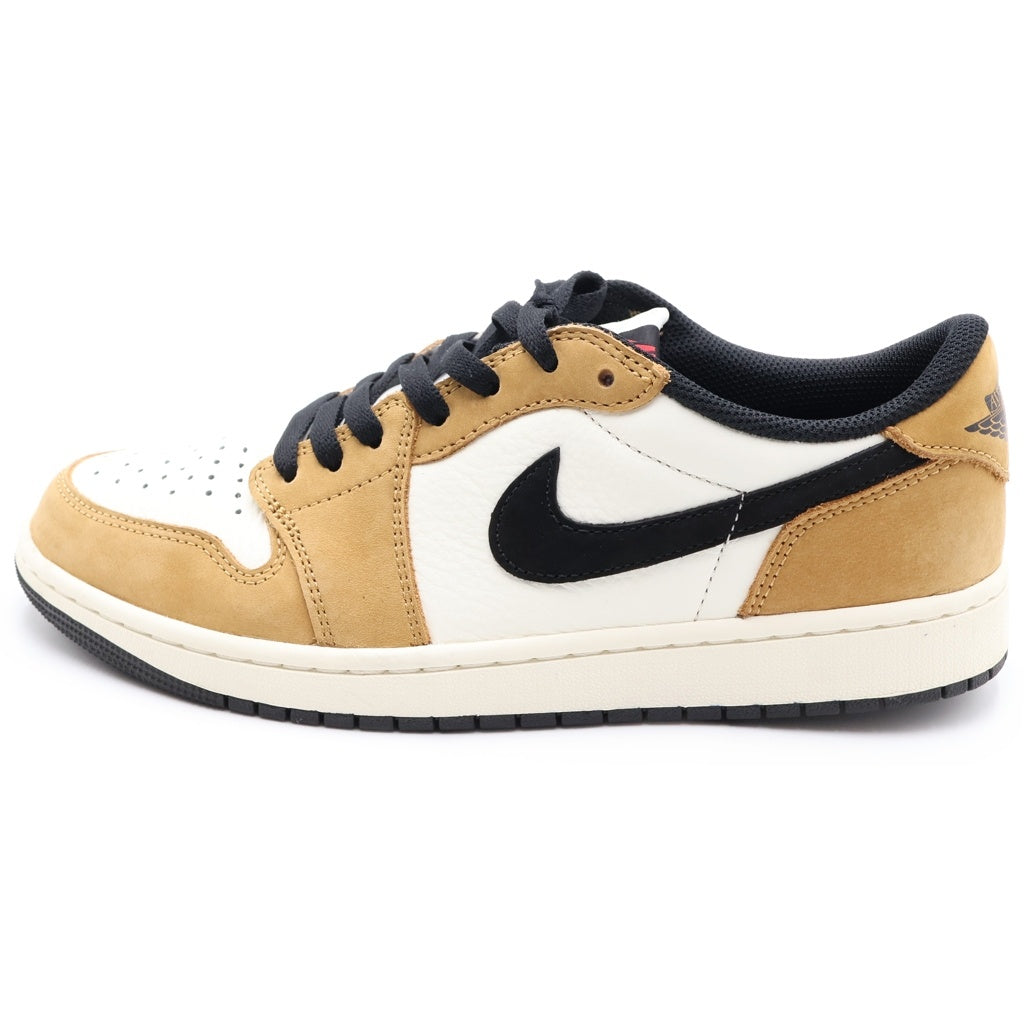 NIKE(ナイキ) AIR JORDAN 1 LOW OG ROOKIE OF THE YEAR SAIL AND GOLDEN HARVEST エア ジョーダン 1 ローカットスニーカー US9.5/27.5cm CZ0790-107