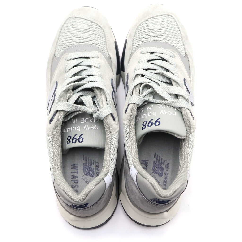 New Balance(ニューバランス) ×WTAPS U998WT ダブルタップス スエード ローカットスニーカー グレー US9.5/27.5cm