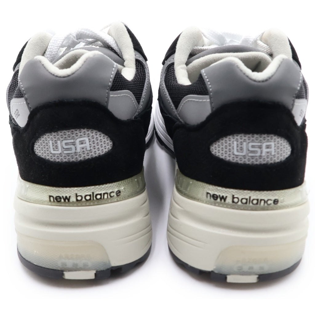 New Balance(ニューバランス) U992BK メッシュ ローカットスニーカーブラック US9.5/27.5cm
