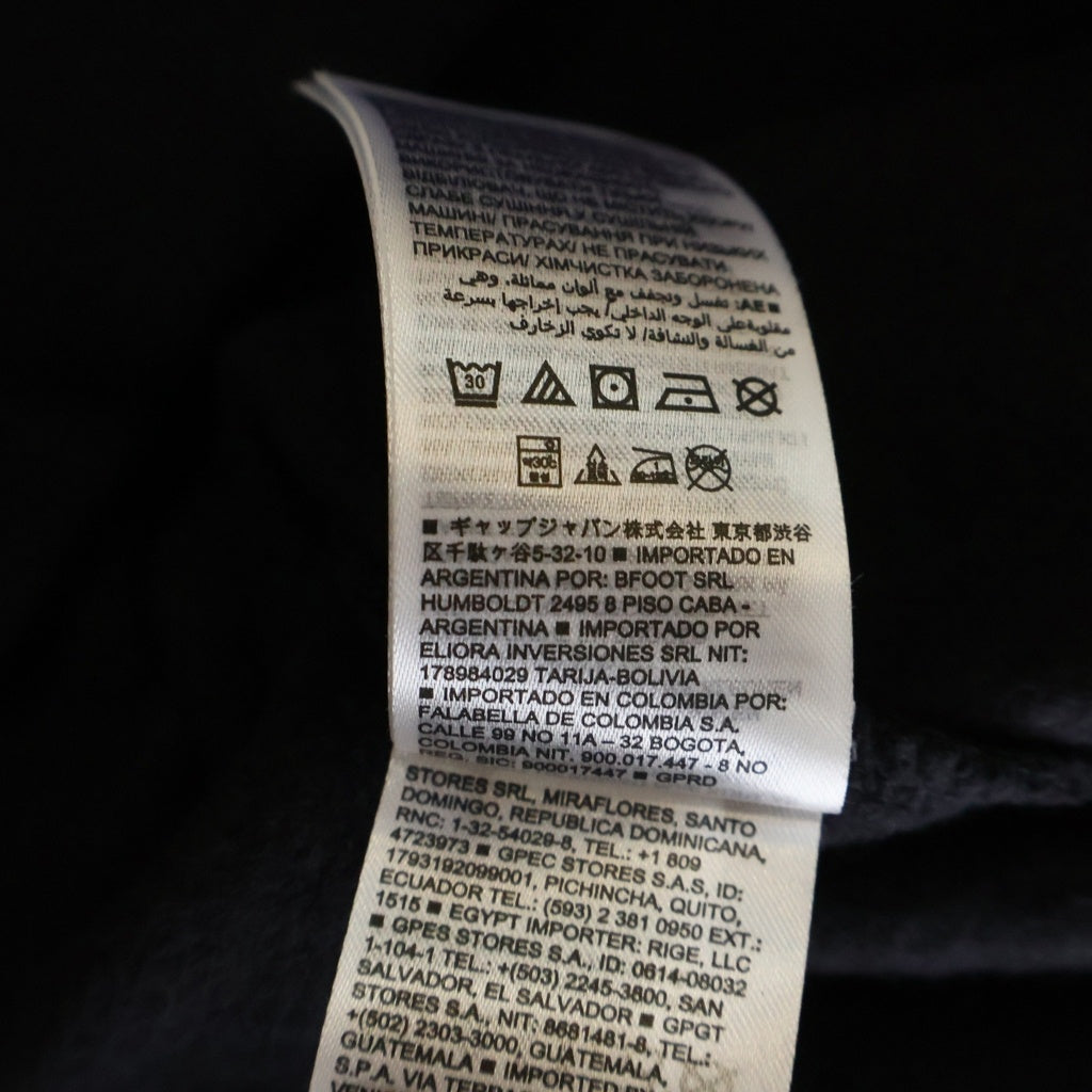 Palace Skateboards(パレススケートボーズ) ×GAP ギャップ スウェットプルオーバーパーカー ブラック