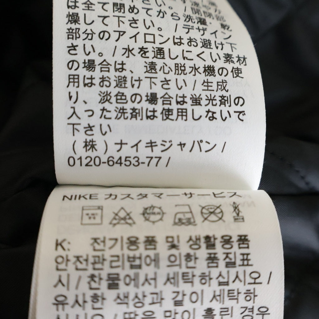 SUPREME(シュプリーム) 24SS ×NIKE Ripstop Pullover ナイキ リップストップ プルオーバー 長袖シャツ ブラック FQ0340-010