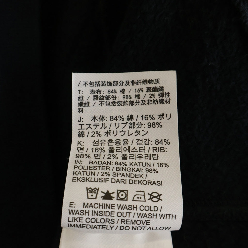 NIKE(ナイキ) ×OFF-WHITE FLC HOODIE オフホワイト フリース フーディ スウェットプルオーバーパーカー ネイビー DN1760-010