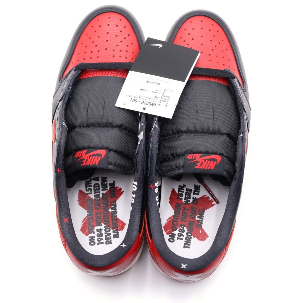 NIKE(ナイキ) AIR JORDAN 1 RETRO LOW OG BANNED IW6276-001 エアジョーダン1 レトロ ローカットスニーカー レッド/ブラック US9.5/27.5cm