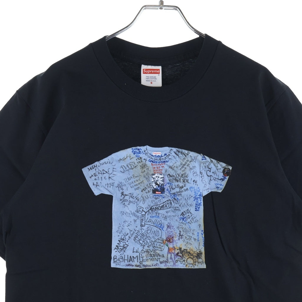 SUPREME(シュプリーム) 24SS 30th Anniversary Tee 30周年 アニバーサリー クルーネック 半袖Tシャツ カットソーブラック