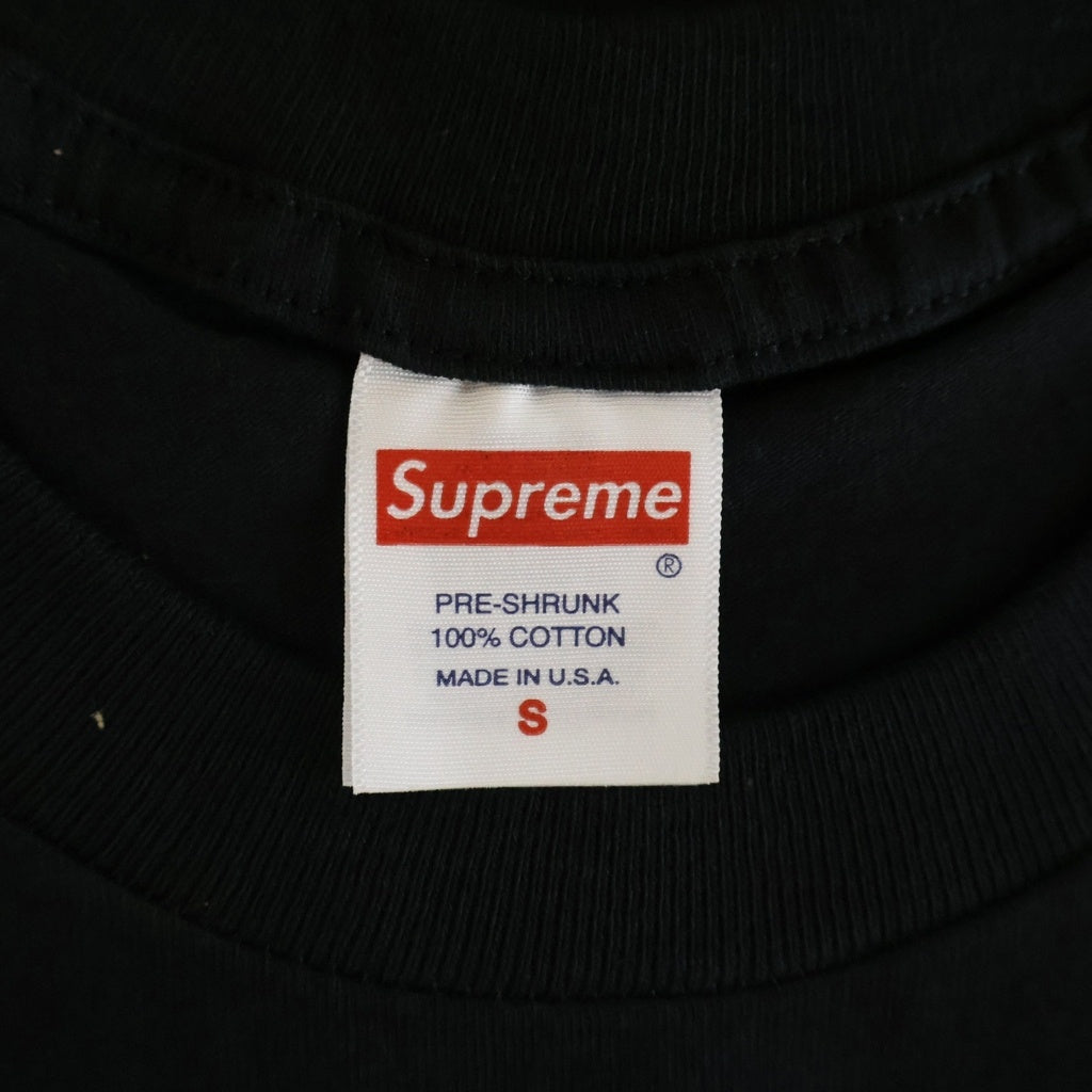 SUPREME(シュプリーム) 24SS 30th Anniversary Tee 30周年 アニバーサリー クルーネック 半袖Tシャツ カットソーブラック