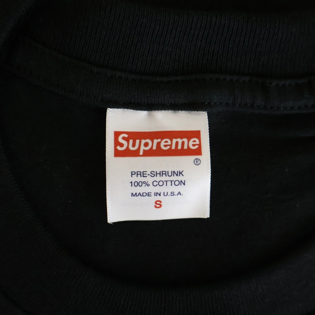 SUPREME(シュプリーム) 24SS Black Cat Tee ブラック キャット クルーネック 半袖Tシャツ カットソー ブラック