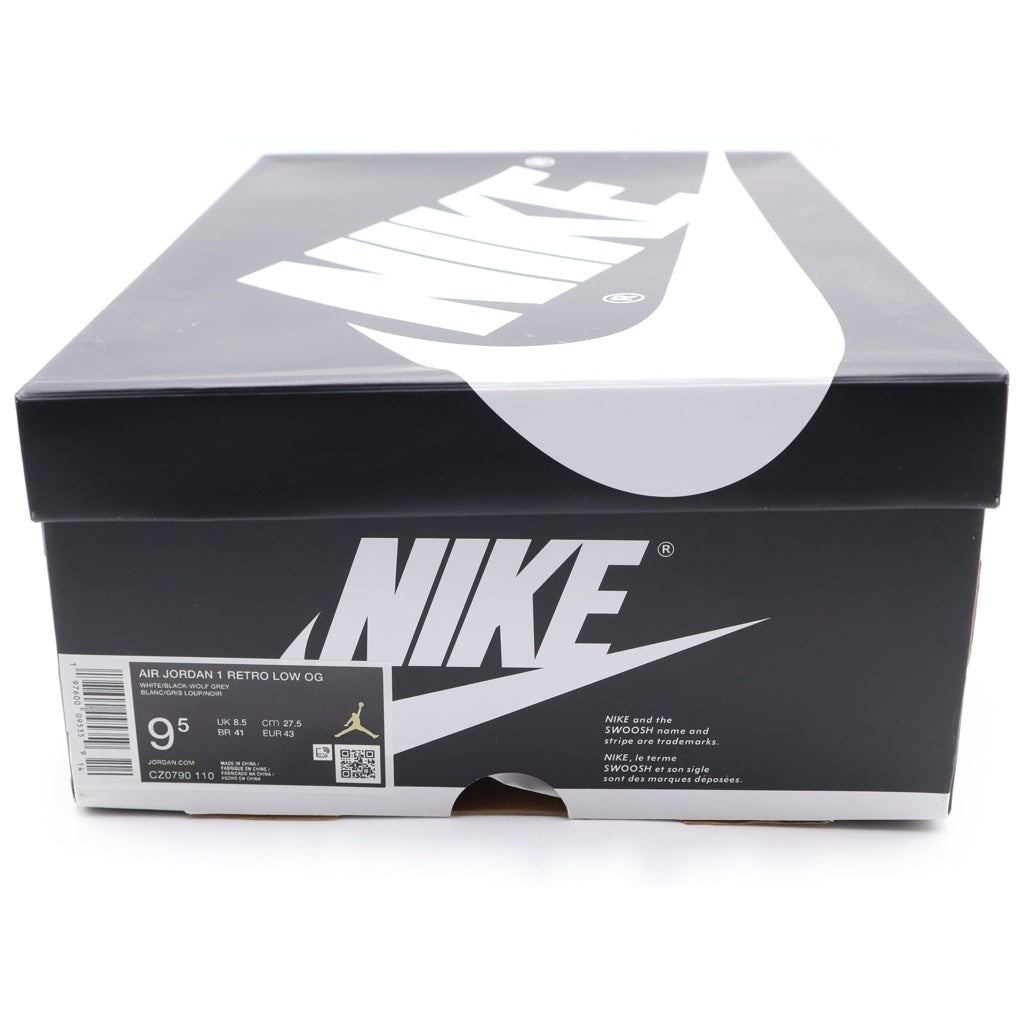 NIKE(ナイキ) AIR JORDAN 1 RETRO LOW OG BARONS CZ0790-110 エアジョーダン1 ローカットスニーカー ホワイト/グレー US9.5/27.5cm