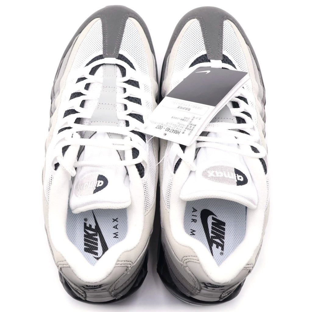 NIKE(ナイキ) AIR MAX 95 OG BIG BUBBLE GRANITE HM4740-007 エアマックス95 ローカットスニーカー ホワイト/グレー US9.5/27.5cm