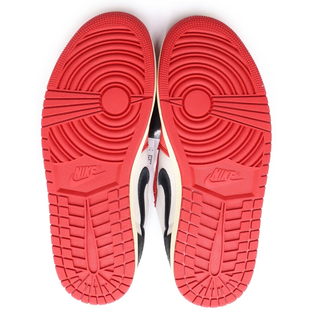 NIKE(ナイキ) ×Trophy Room AIR JORDAN 1 LOW OG FN0432-100 トロフィールーム エアジョーダン1 ローカットスニーカー レッド/ブラック/ホワイト US9.5/27.5cm