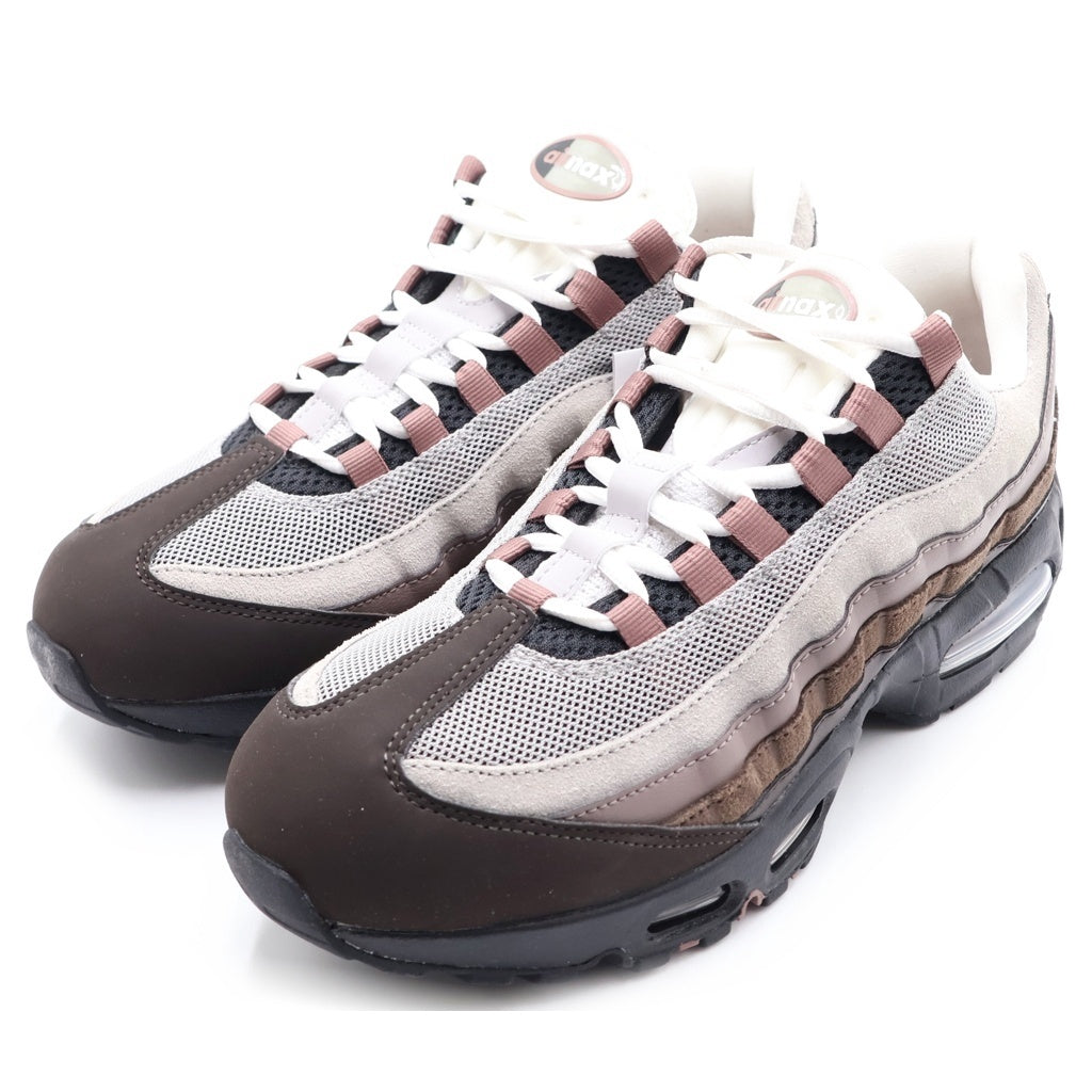 NIKE(ナイキ) WMNS AIR MAX 95 BIG BUBBLE VELVET BROWN IB6396-200 ウィメンズ エアマックス ビッグバブル ローカットスニーカー グレー/ブラウン US11/28cm レディース