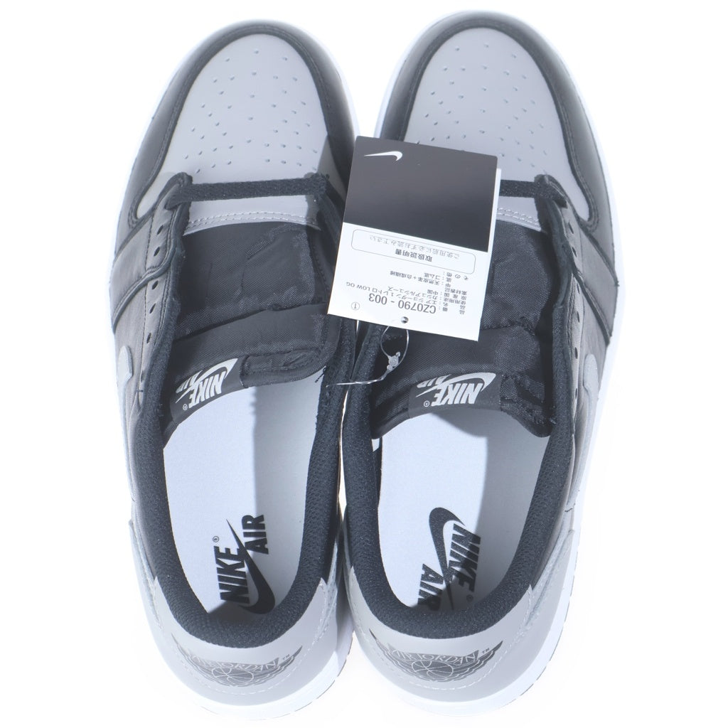 NIKE(ナイキ) AIR JORDAN 1 LOW OG SHADOW CZ0790-003 エアジョーダン シャドウ ローカットスニーカー グレー/ブラック US9.5/27.5cm