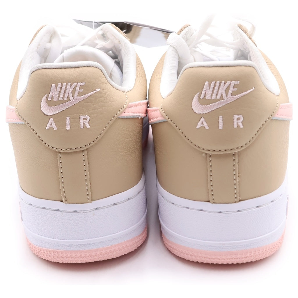 NIKE(ナイキ) AIR FORCE 1 LOW RETRO LINEN 845053-201 エアフォース1 ロー レトロ リネン ローカットスニーカー ブラウン/ピンク US9/27cm