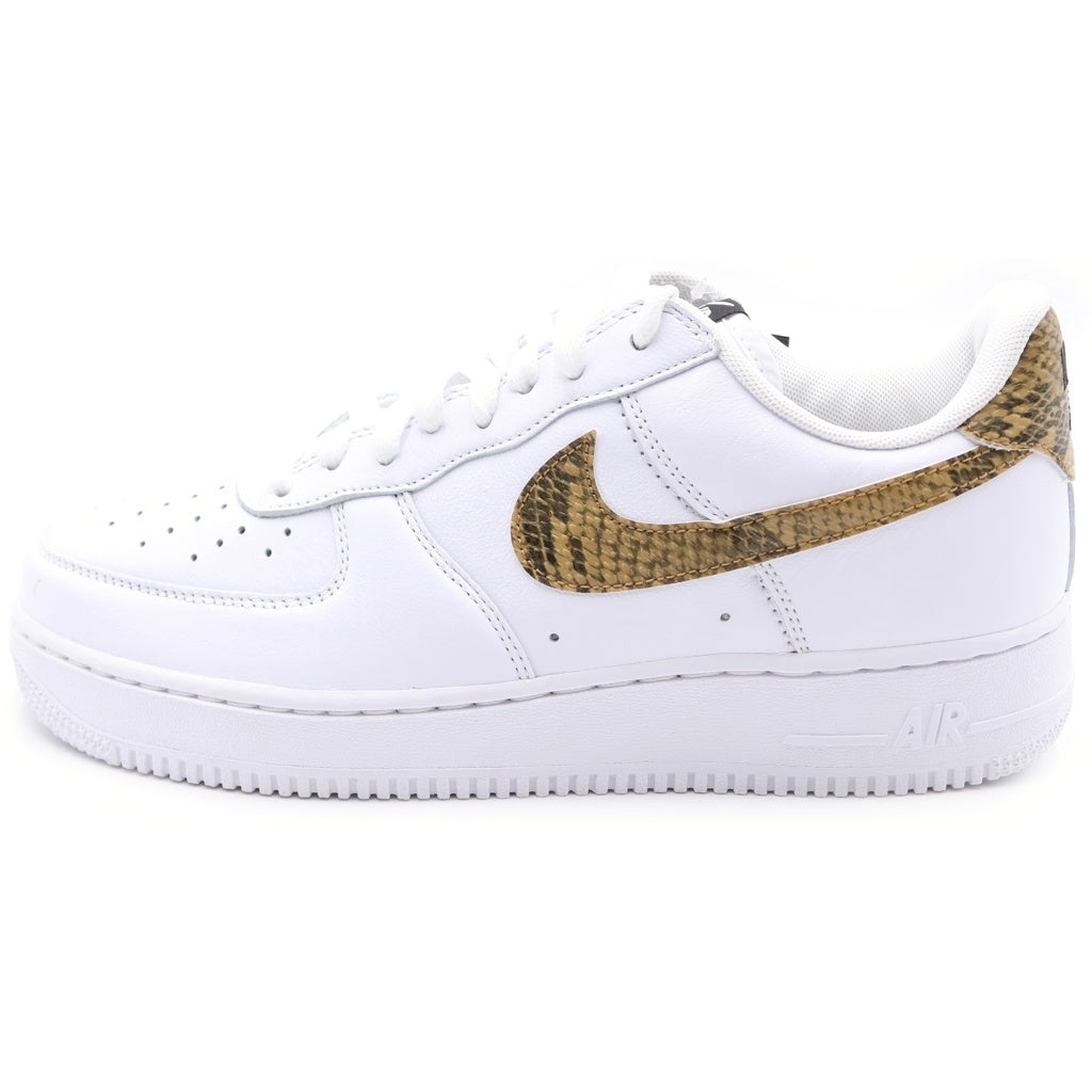 NIKE(ナイキ) AIR FORCE 1 LOW RETRO PRM QS IVORY SNAKE AO1635-100 エアフォース1 レトロ アイボリースネーク ローカットスニーカー ホワイト/ブラウン US9/27cm