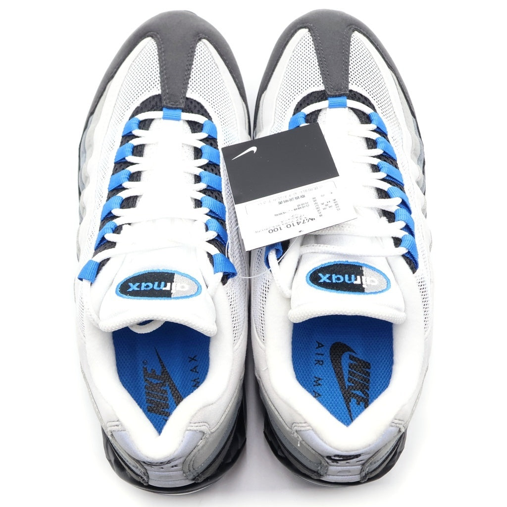 NIKE(ナイキ) AIR MAX 95 OG BIG BUBBLE IM7410-100 エアマックス オリジナル ビッグバブル ローカットスニーカー グレー/ブルー US9.5/27.5cm