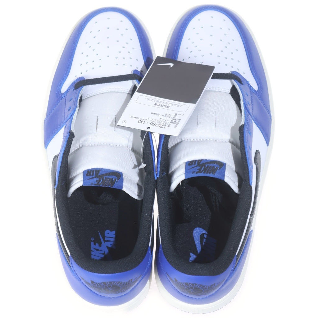 NIKE(ナイキ) AIR JORDAN 1 RETRO LOW OG CZ0790-140 エアジョーダン 1 レトロ ローカットスニーカー ブラック/ブルー US9.5/27.5cm