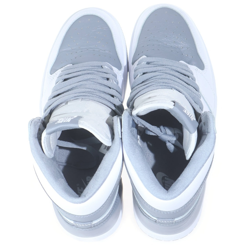 NIKE(ナイキ) AIR JORDAN1 RETRO HIGH OG STEALTH 555088-037 エアジョーダン 1 ステルス ハイカットスニーカー グレー/ホワイト US9/27cm
