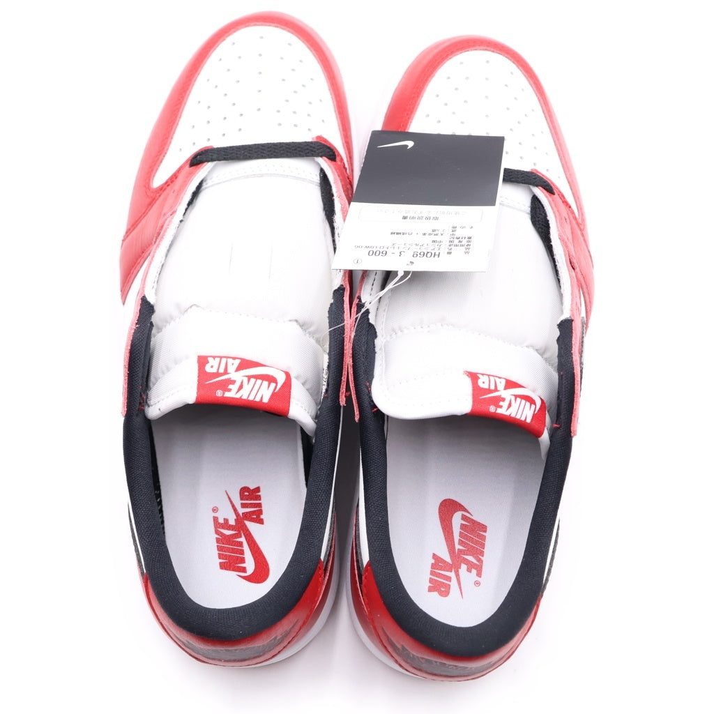 NIKE(ナイキ) AIR JORDAN 1 RETRO LOW OG CHICAGO HQ6998-600 エアジョーダン1 レトロ シカゴ ローカットスニーカー ホワイト/レッド US9.5/27.5cm